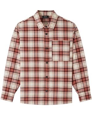 A.P.C. Graham Overshirt - Red