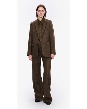 A.P.C. A. P.c. Women's Annie Jacket Size: 34 In Hazelnut - Brown