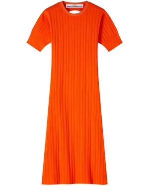 A.P.C. A. P.c. Women's France Dress Size: Extra Small In Orange