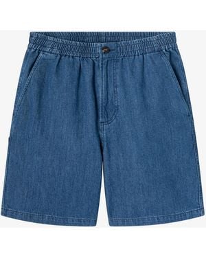 A.P.C. A. P.c. Norris Shorts S Blue