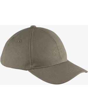 A.P.C. A. P.c. Men's Charlie Baseball Cap Size: 54 In Military Khaki Green - Multicolor