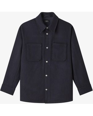 A.P.C. A. P.C. Marcel Jacket - Blue