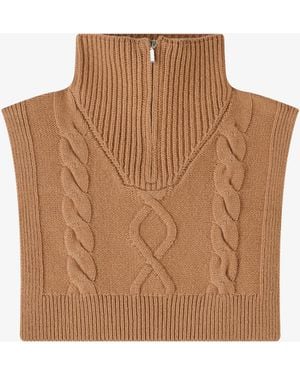 A.P.C. A. P.c. Lola Snood One Size In Camel - Brown