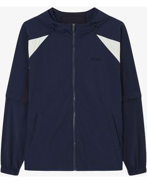A.P.C. A. P.C. Windbreaker Iaj - Blue