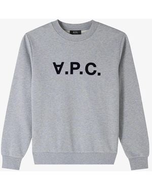 A.P.C. A. P.C. Standard Grand Vpc Sweatshirt - Gray