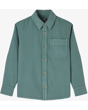 A.P.C. A. P.C. Basile Overshirt - Green