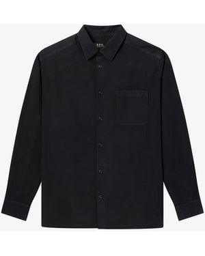 A.P.C. A. P.c. Malo Shirt Xl Black