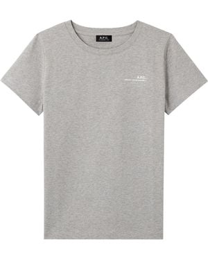A.P.C. A. P.c. Item T-shirt S Gray