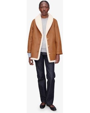 A.P.C. Vanessa Coat - Brown