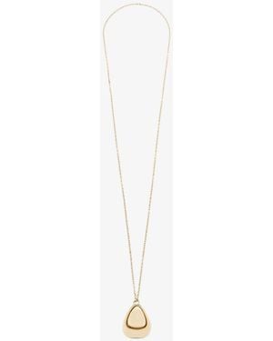 A.P.C. A. P.c. Astra Necklace One Size Gold - White