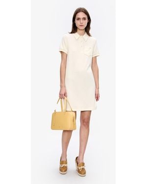 A.P.C. A. P.c. Women's Elina Dress Size: Extra Small In Ecru - White