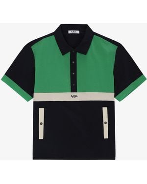 A.P.C. Marine Blue - Green