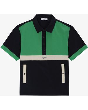 A.P.C. Marine Blue - Green