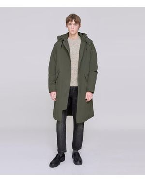 A.P.C. A. P.c. Anatole Parka Size: Small In Khaki Green