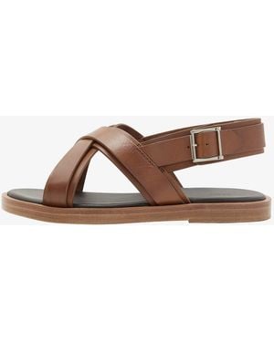A.P.C. A. P.c. Lou Sandals Us 8 Brown