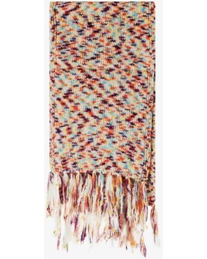 A.P.C. A. P.c. Men's Noah Scarf One Size In Multicolored - White