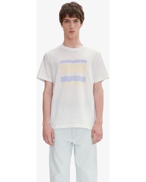 A.P.C. White/yellow