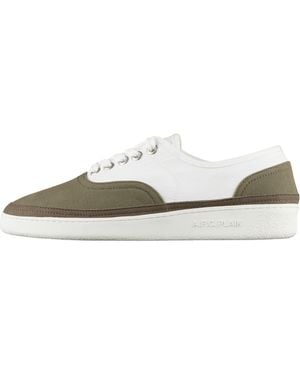A.P.C. A. P.c. Plain Simple Sneakers Us W9 Khaki White
