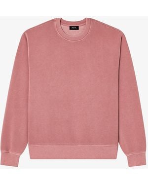 A.P.C. Boxy A. P.C. Autumn 26 Sweatshirt Fag - Pink