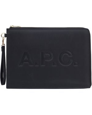 A.P.C. A. P.c. Market Tablet Carrier One Size Black