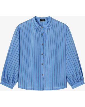 A.P.C. A. P.C. Bela Blouse - Blue