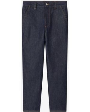 A.P.C. A. P.c. Fergus Jeans Mens Xxs Indigo - Blue