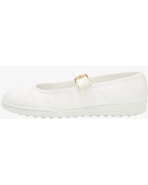 A.P.C. A. P.c. Moe Mary Jane Sneakers Us 9 White