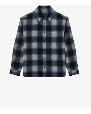 A.P.C. A. P.C. Malaury Overshirt - Blue