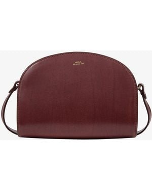 A.P.C. A. P.C. Demi-Lune Bag One Size Gac - Purple