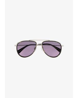A.P.C. A. P.c. Sterling Sunglasses One Size Khaki - Purple
