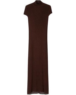 A.P.C. A. P.c. Women's Ismée Dress Size: Small In Copper - Brown