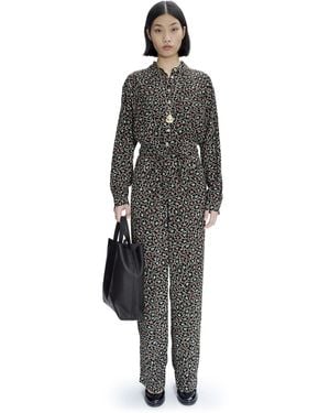 A.P.C. A. P.c. Cameron Jumpsuit 34 Black