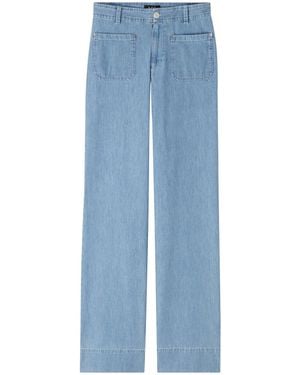 A.P.C. A. P.c. Emilie Jeans 24 Light Blue