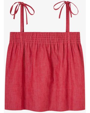 A.P.C. A. P.c. Cléo Top 40 Red