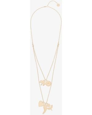 A.P.C. A. P.c. Katie Necklace One Size Gold - White