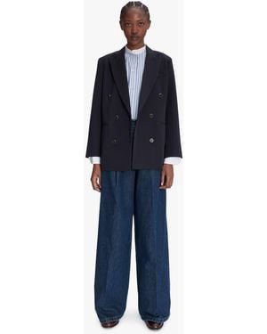 A.P.C. A. P.c. Corta Blazer 34 Navy Blue