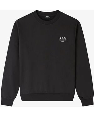 A.P.C. A. P.C. Standard Rue Madame Sweatshirt - Black