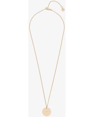 A.P.C. A. P.c. Eloi Necklace One Size Silver - White