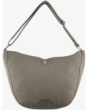 A.P.C. A. P.C. Journal Satchel One Size - Gray