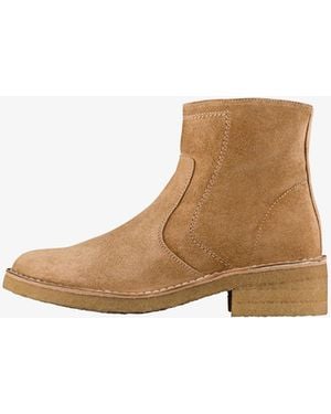 A.P.C. A. P.c. Ariette Ankle Boots Us 5 Brown - White