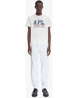 A.P.C. A. P.c. Fairfax Jeans Size: 28 In White