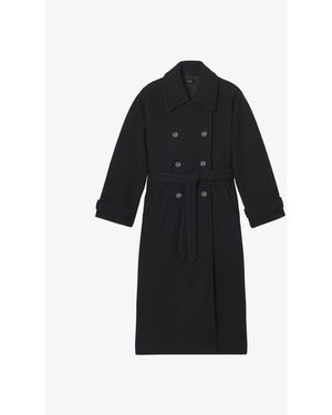A.P.C. A. P.C. Lea Coat - Black