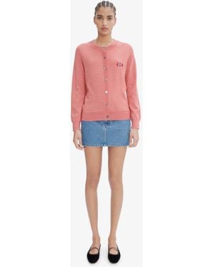 A.P.C. A. P.c. Mini-jupe 34 Indigo - Pink