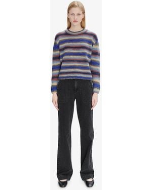 A.P.C. A. P.c. Women's Seaside Jeans Size: 25 In Stonewashed Black - Blue