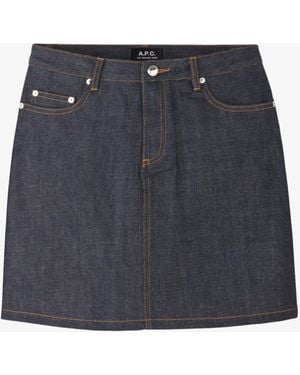 A.P.C. Standard Skirt - Blue