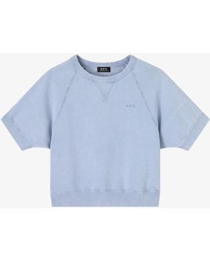 A.P.C. A. P.c. Patti Sweatshirt S Blue