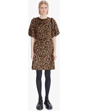A.P.C. A. P.c. Sterling Dress 36 Chestnut Brown - Natural