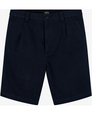 A.P.C. A. P.c. Otis Bermuda Shorts Xs Navy Blue
