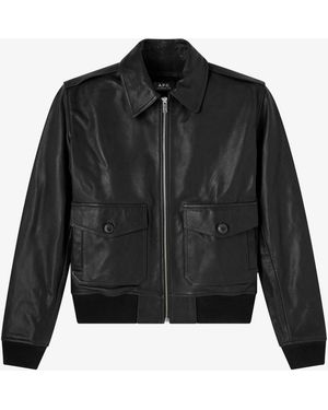 A.P.C. A. P.C. Gael Jacket - Black