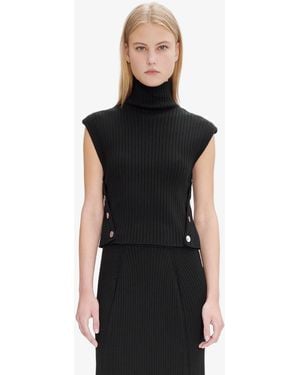 A.P.C. A. P.c. Women's Paige Top Size: Large In Black